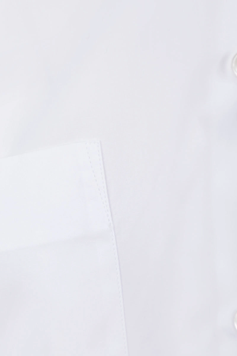 relaxed-fit poplin shirt