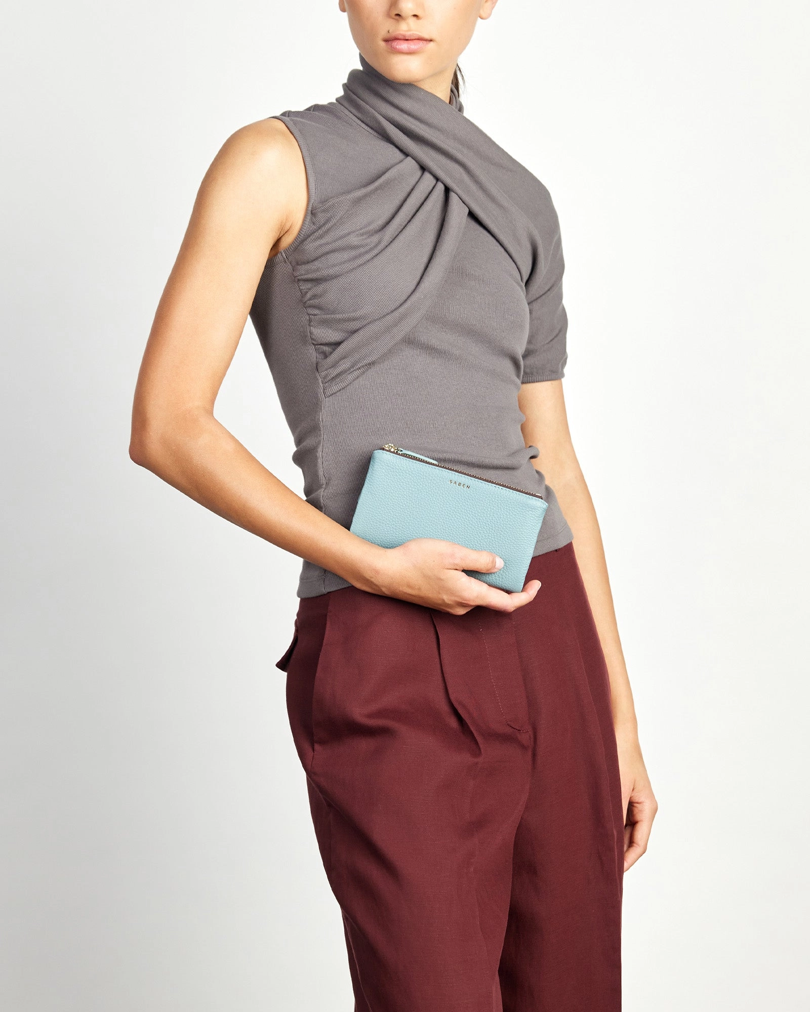 Saben Sam Wallet Duck Egg