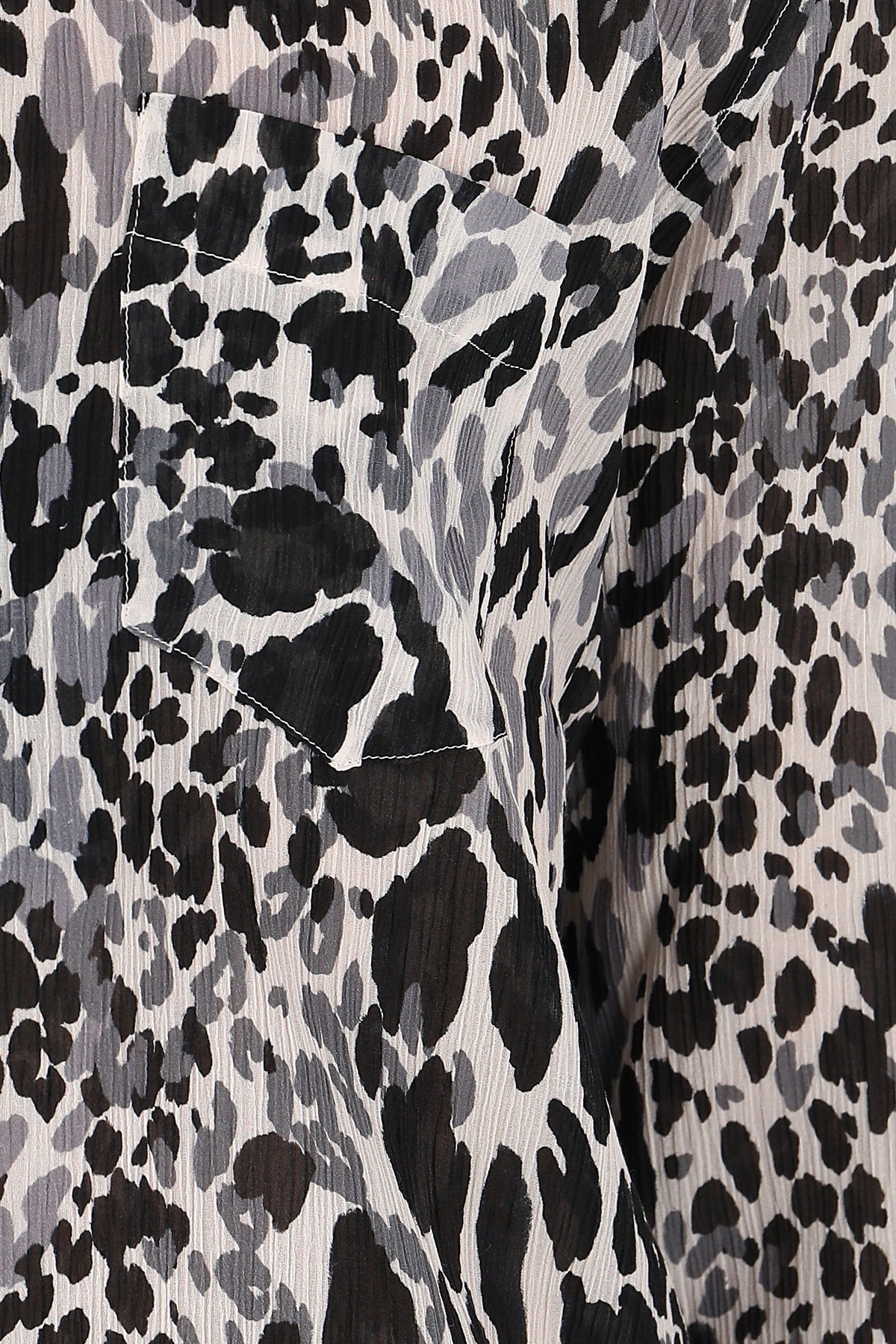 Saint Laurent Animal Print Shirt