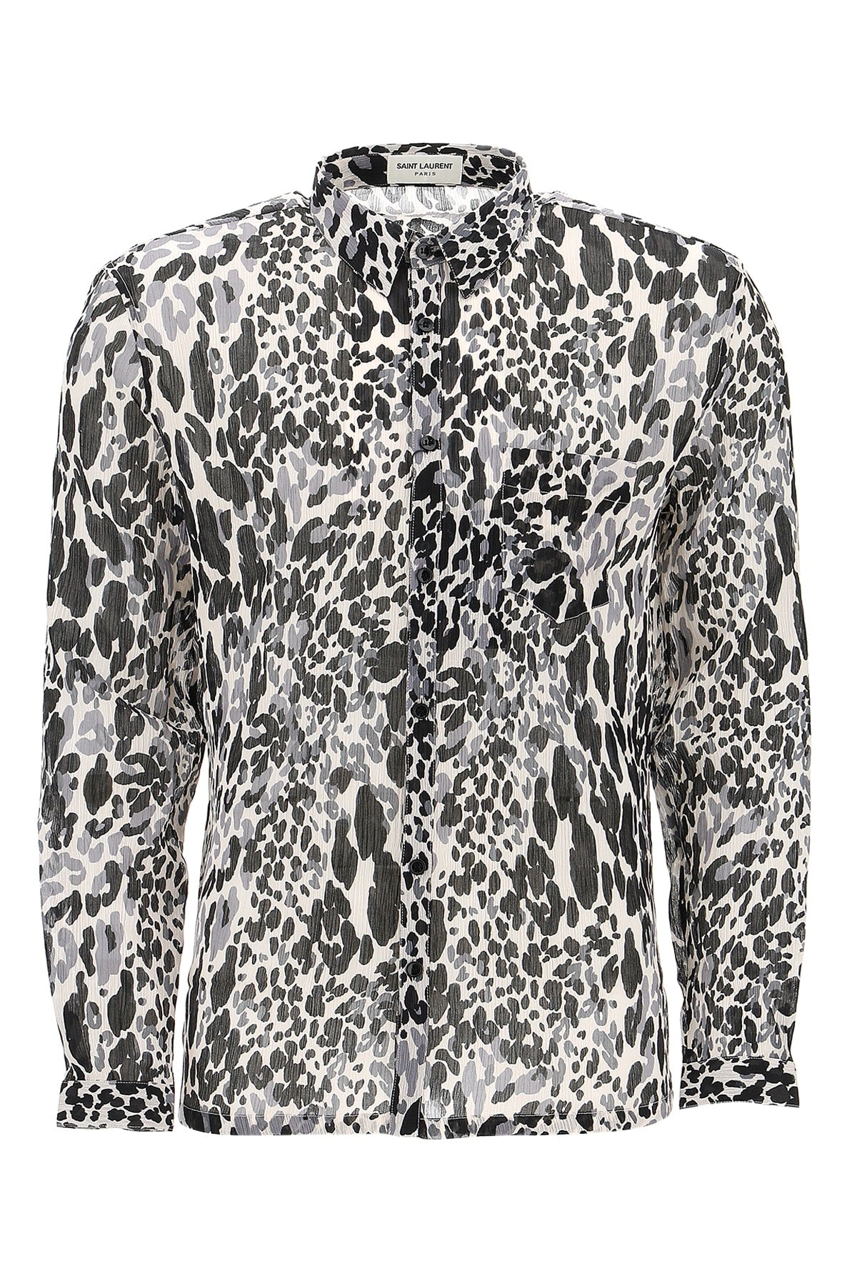 Saint Laurent Animal Print Shirt