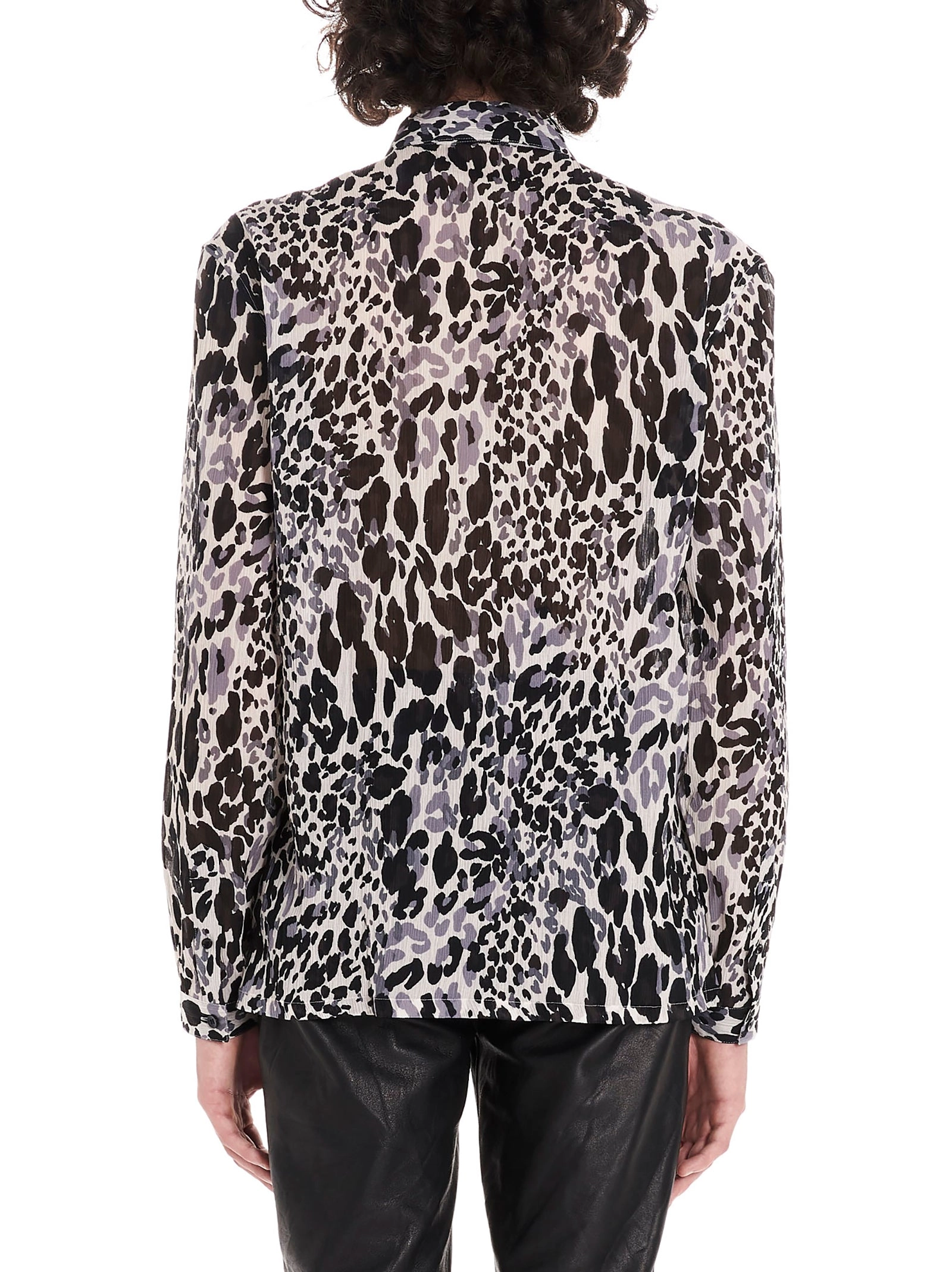 Saint Laurent Animal Print Shirt