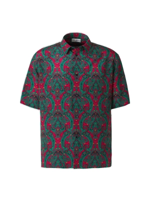 Saint Laurent Buttoned Short-Sleeved Shirt