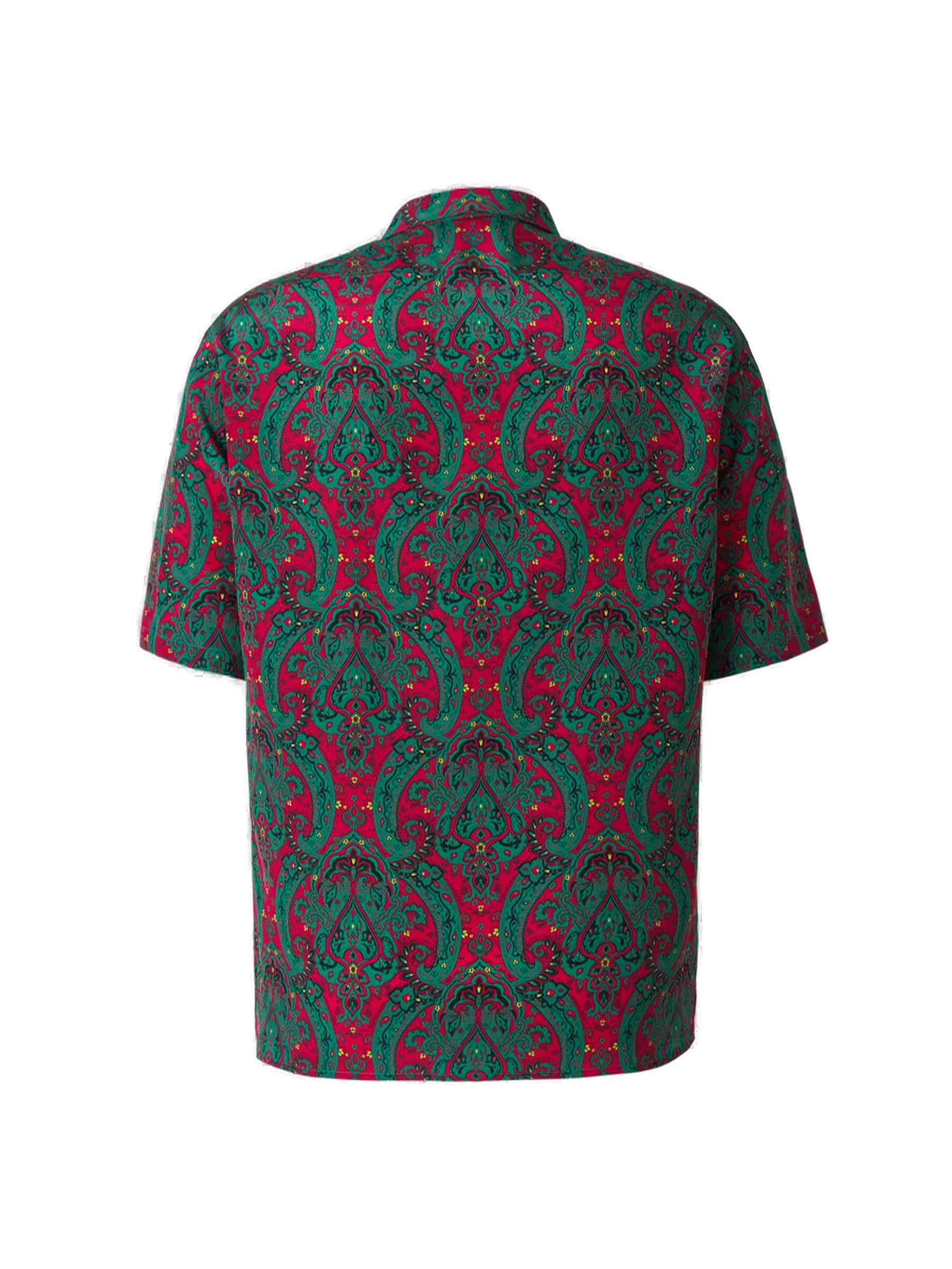 Saint Laurent Buttoned Short-Sleeved Shirt