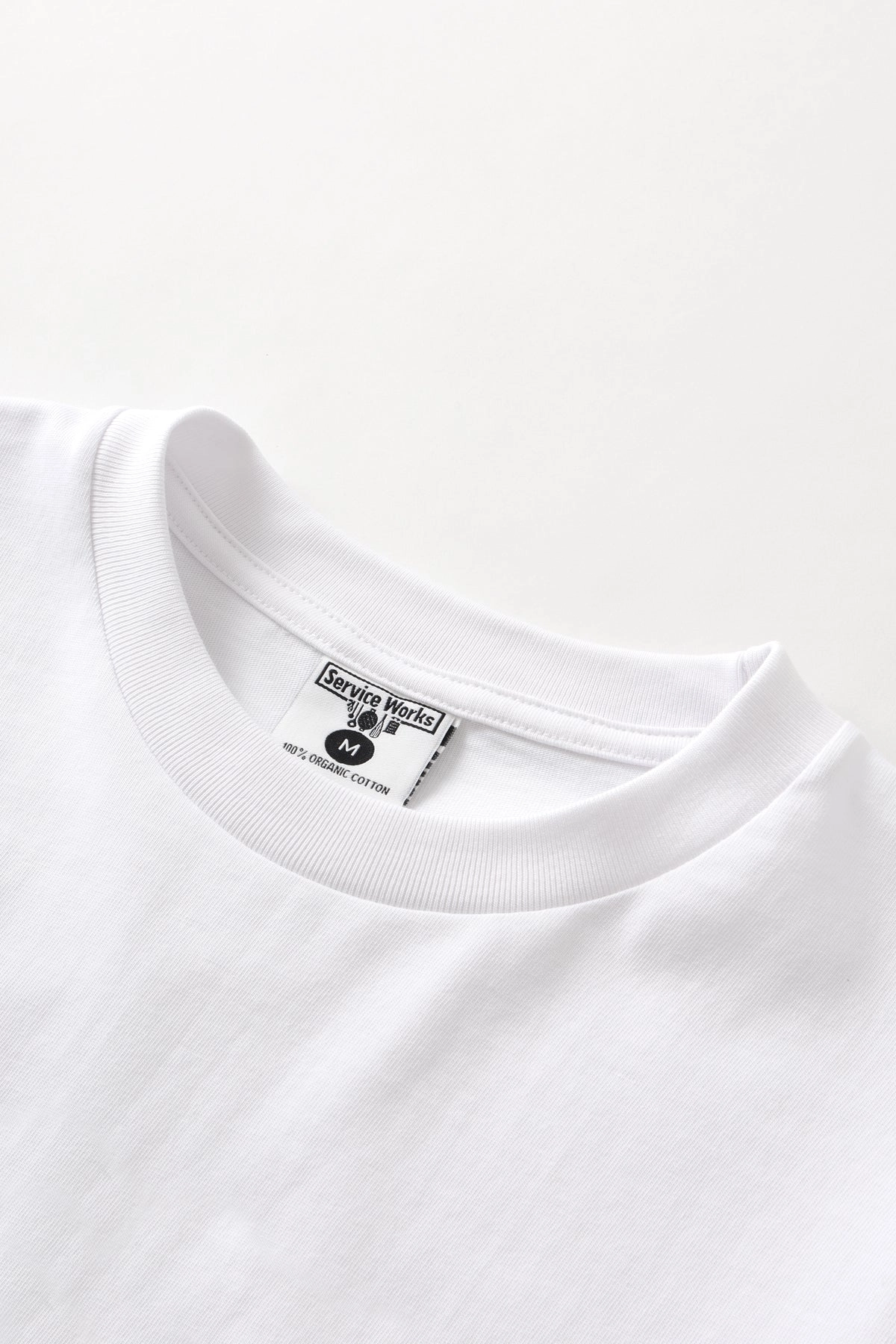 Service Works - Sticker Tee - White