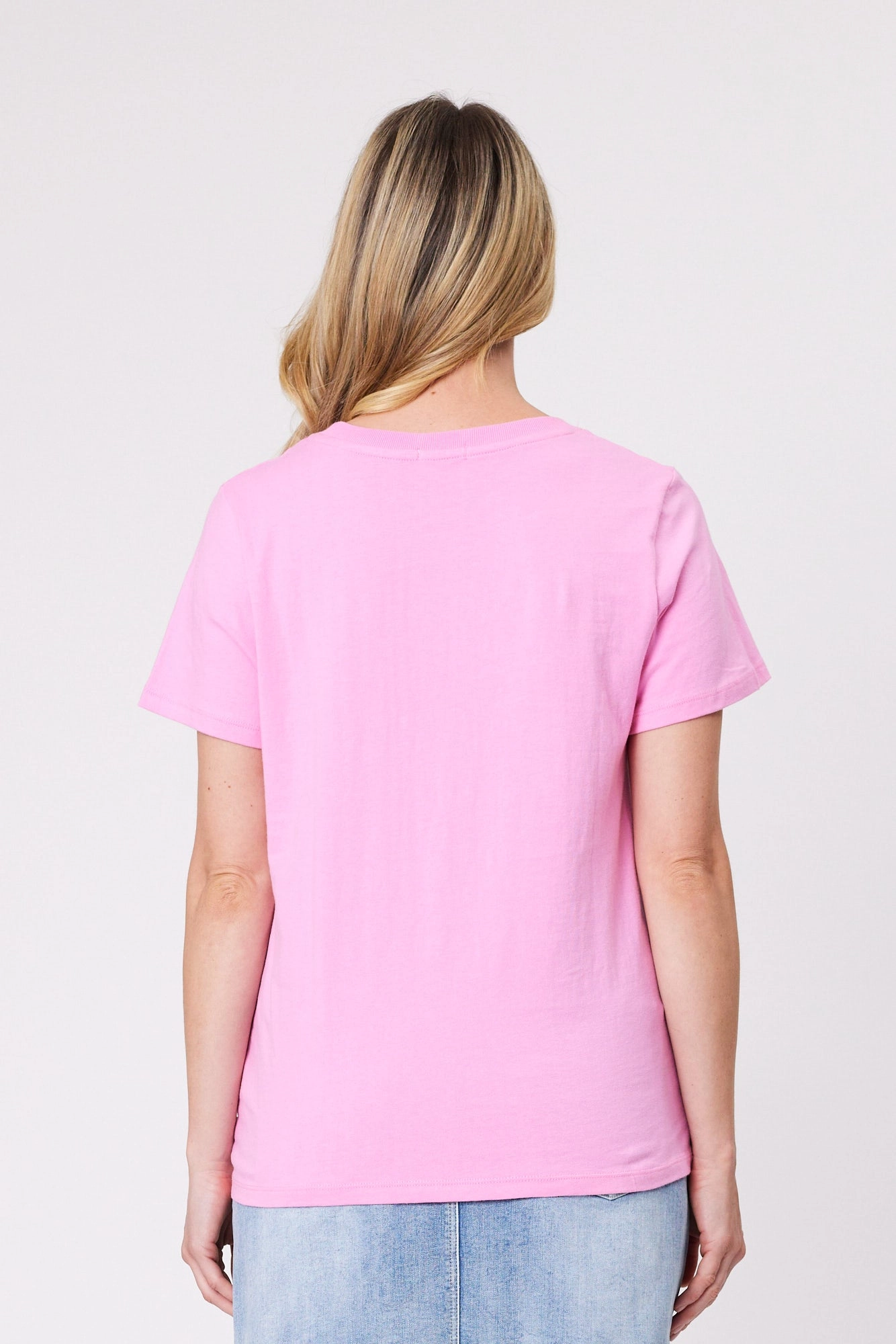 Shine On Essentials Tee Pink