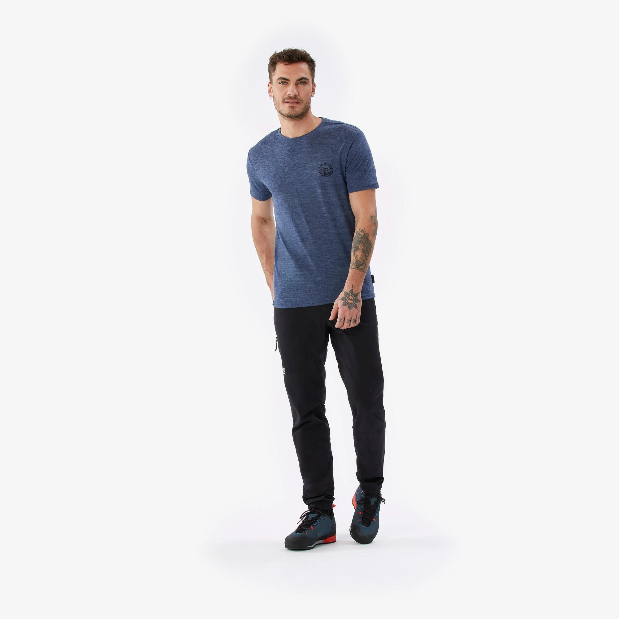 Simond  Men's Travel 500 Merino Wool T-Shirt