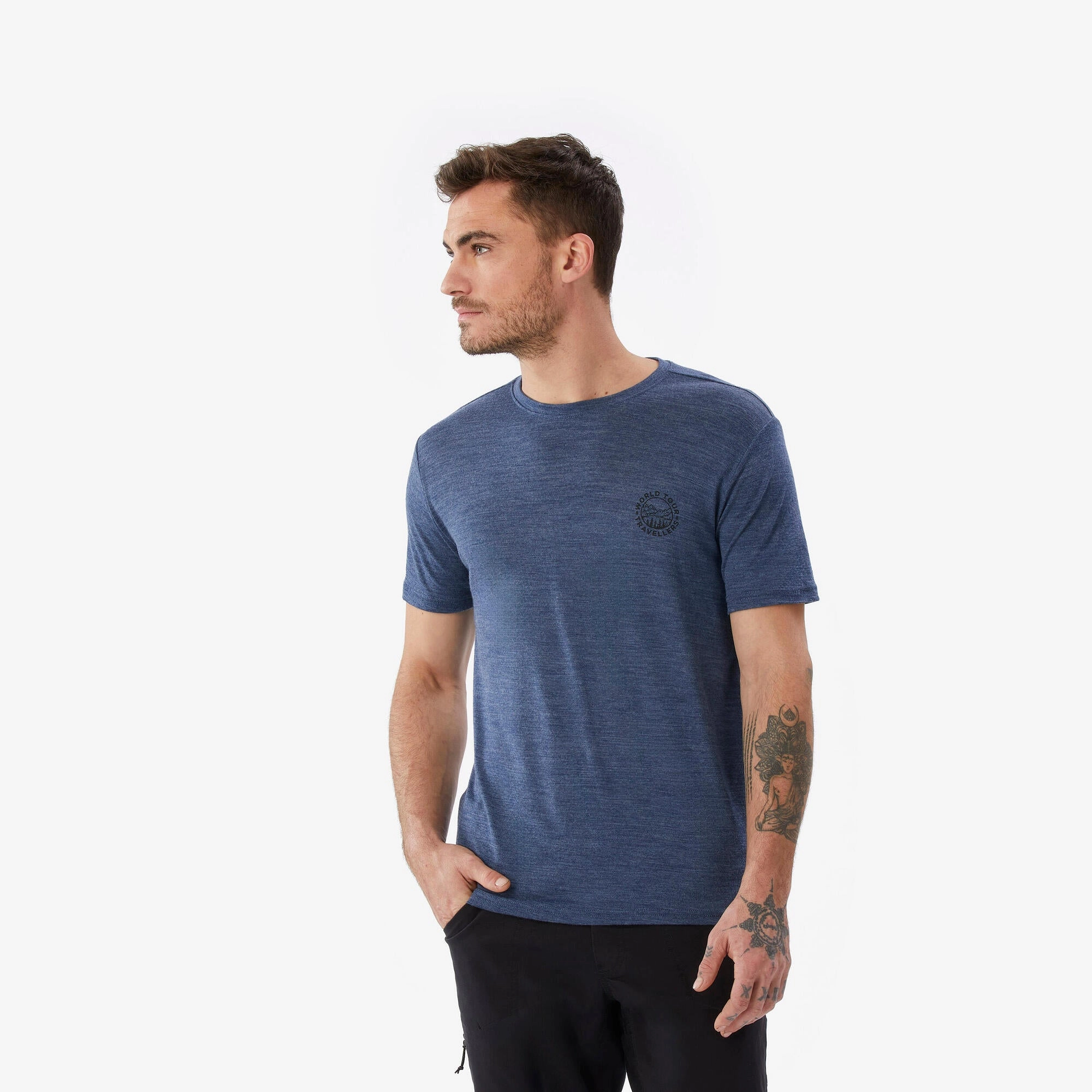 Simond  Men's Travel 500 Merino Wool T-Shirt