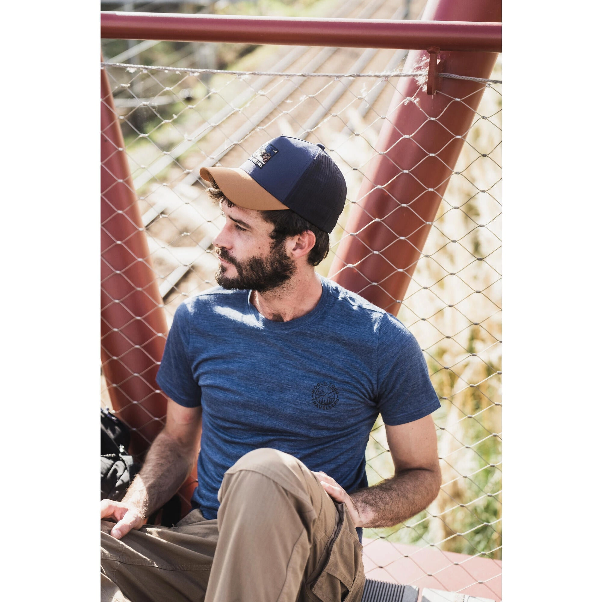 Simond  Men's Travel 500 Merino Wool T-Shirt