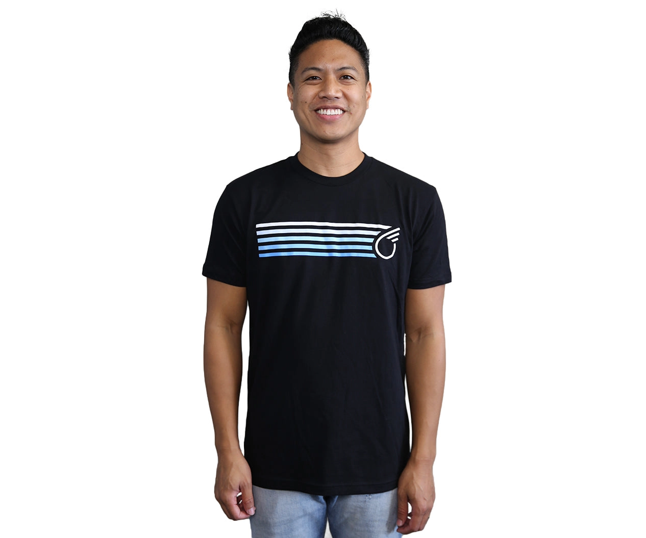 sixthreezero Fading Blue 100% Cotton Unisex Shirt