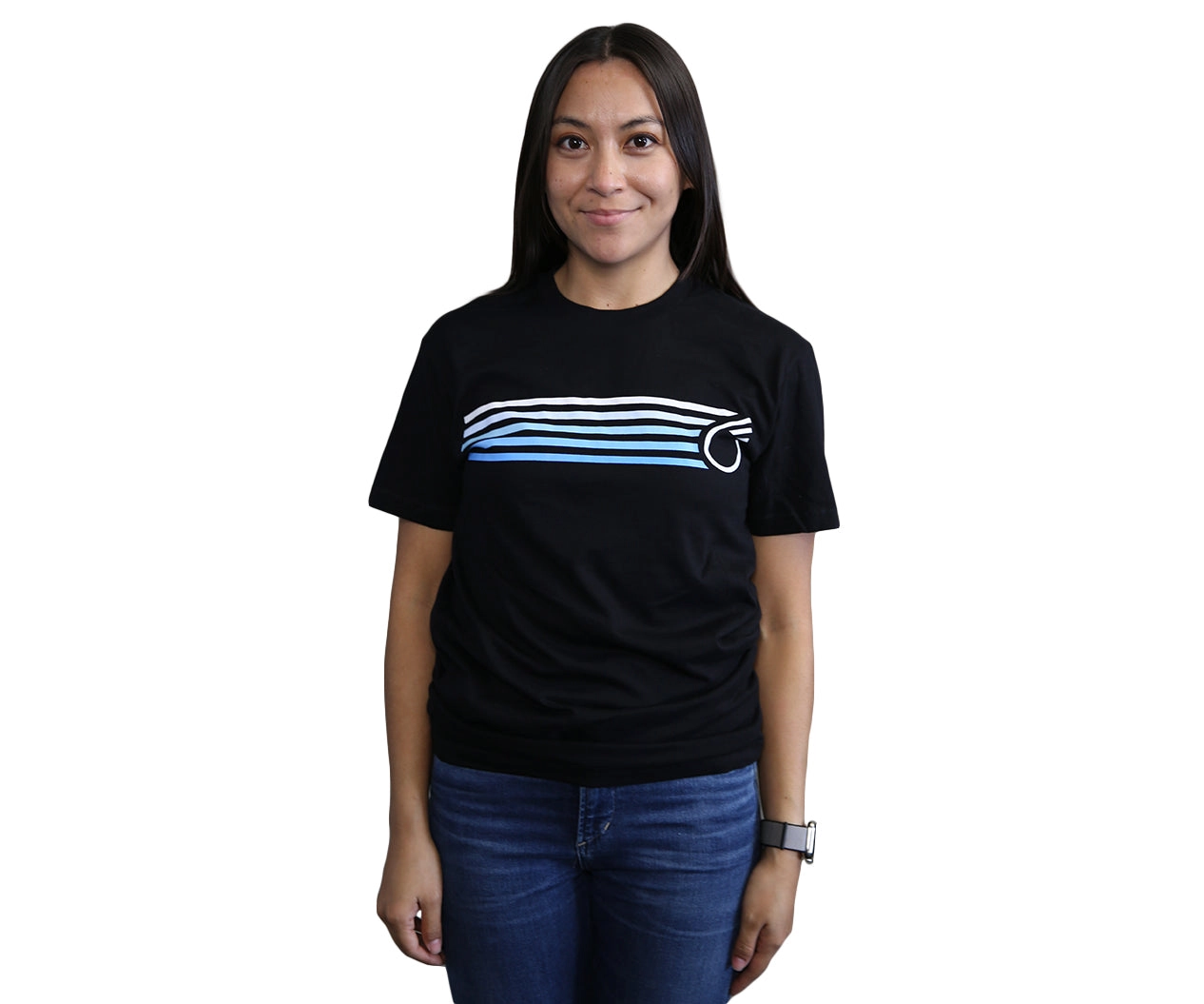 sixthreezero Fading Blue 100% Cotton Unisex Shirt