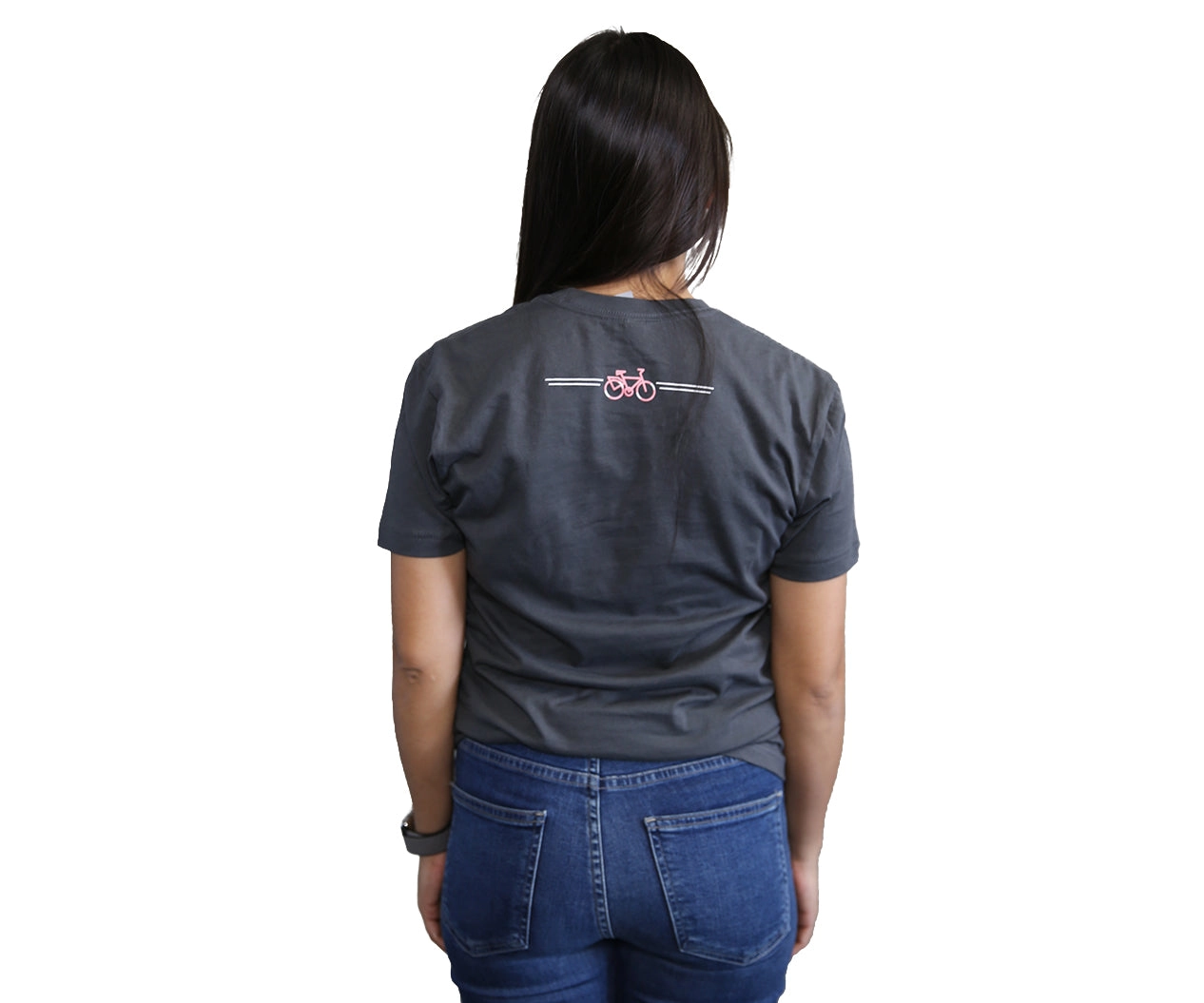 sixthreezero Pedaler Coral Grey Fade 100% Cotton Unisex Shirt