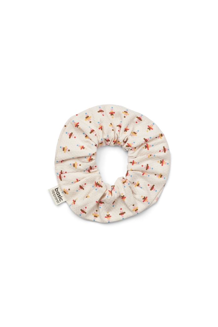 Spina Scrunchie - birch/alaskan blue/lotus/orange/tapenad/summer