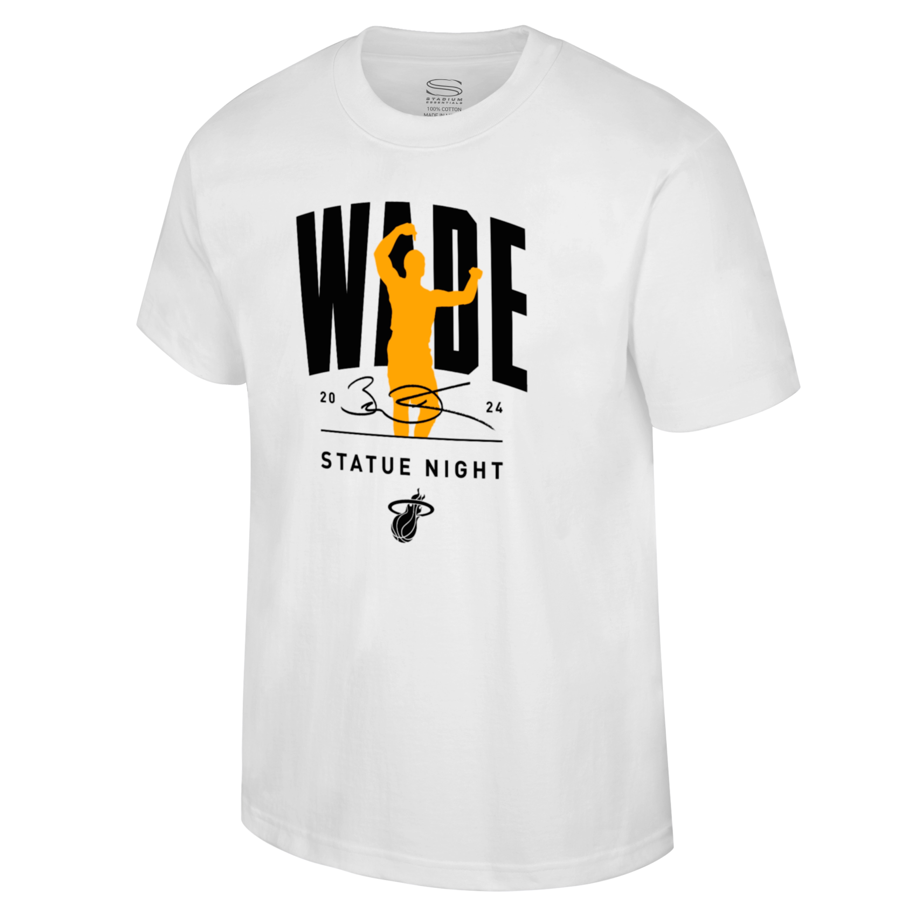 Stadium Essentials Miami HEAT Wade Statue Tee