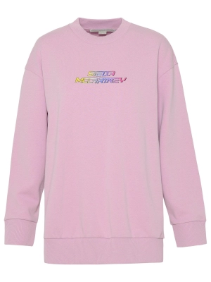 Stella McCartney Logo Printed Crewneck Sweatshirt