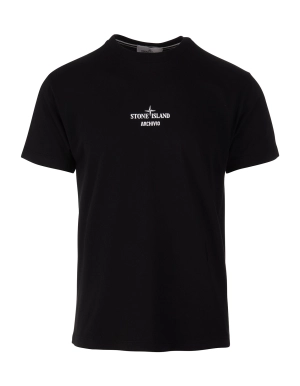Stone Island Graphic Printed Crewneck T-Shirt