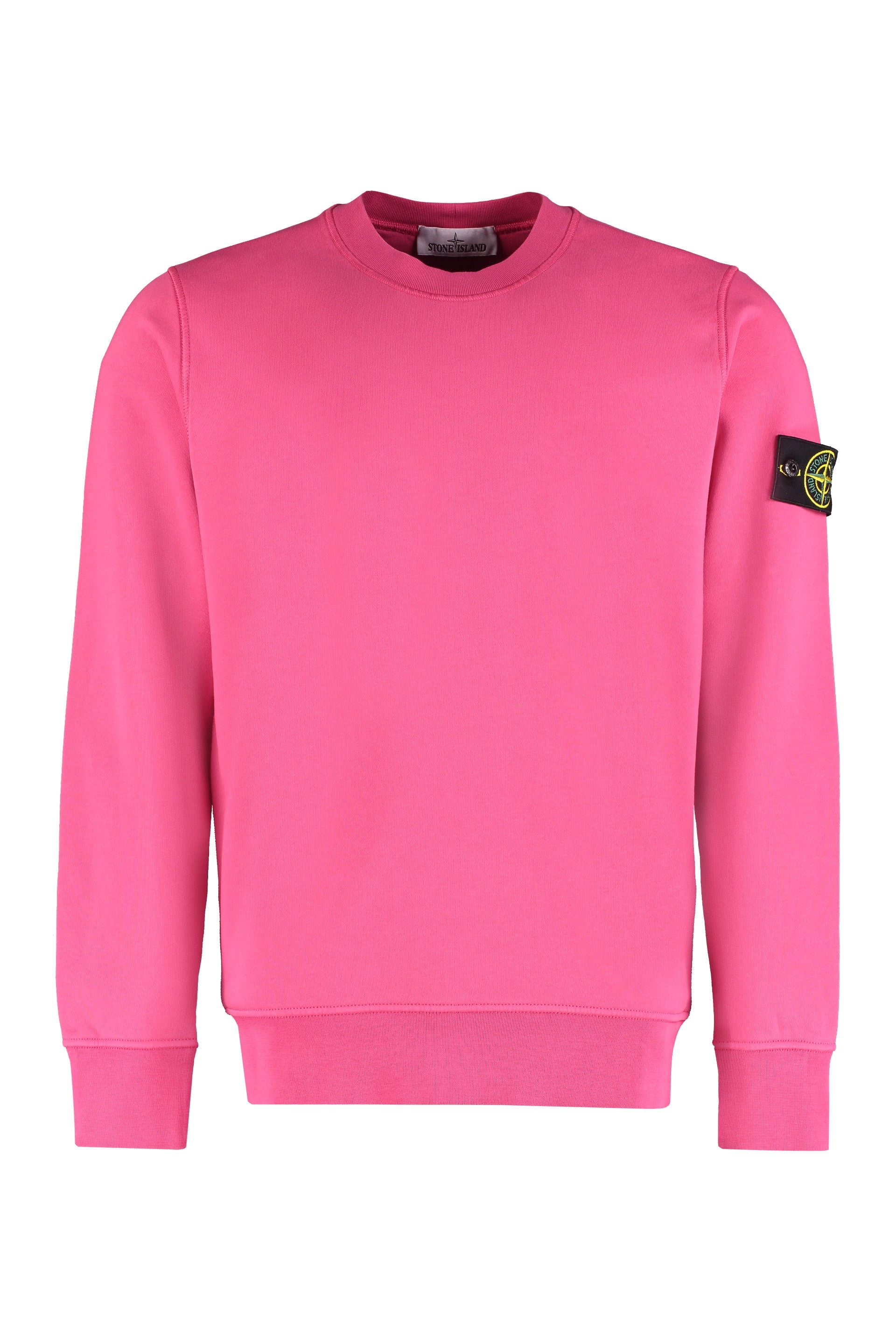 Stone Island Logo Patch Crewneck Sweatshirt