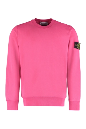 Stone Island Logo Patch Crewneck Sweatshirt