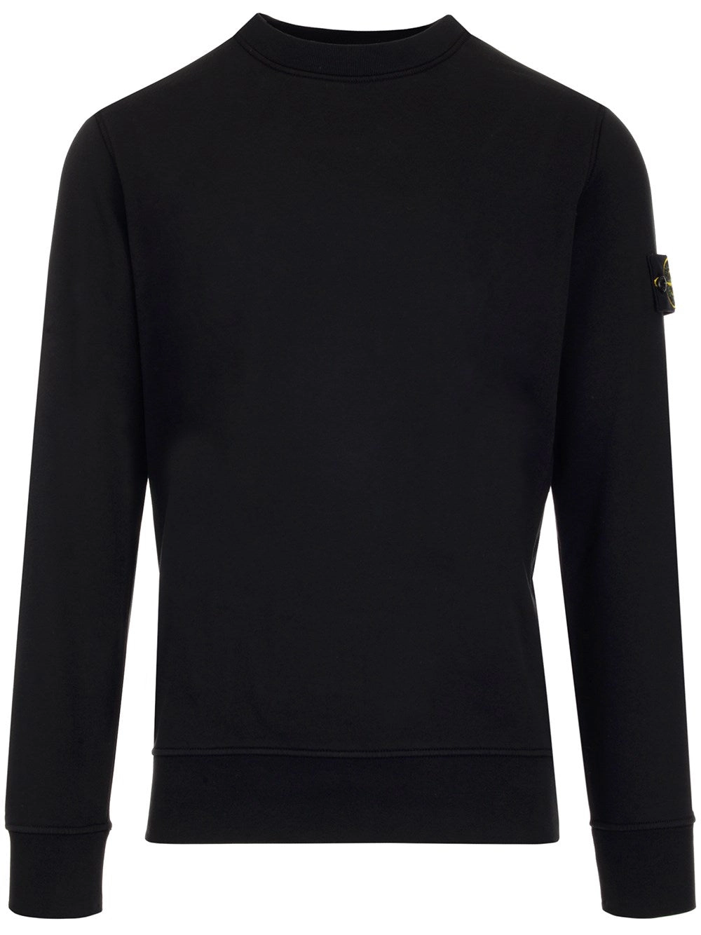 Stone Island Logo Patch Crewneck Sweatshirt