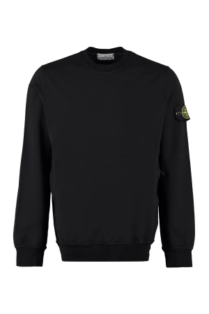 Stone Island Logo Patch Crewneck Sweatshirt