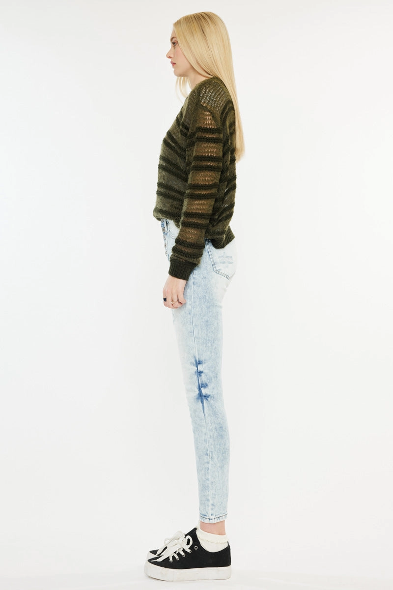 Sukie High Rise Ankle Skinny Jeans