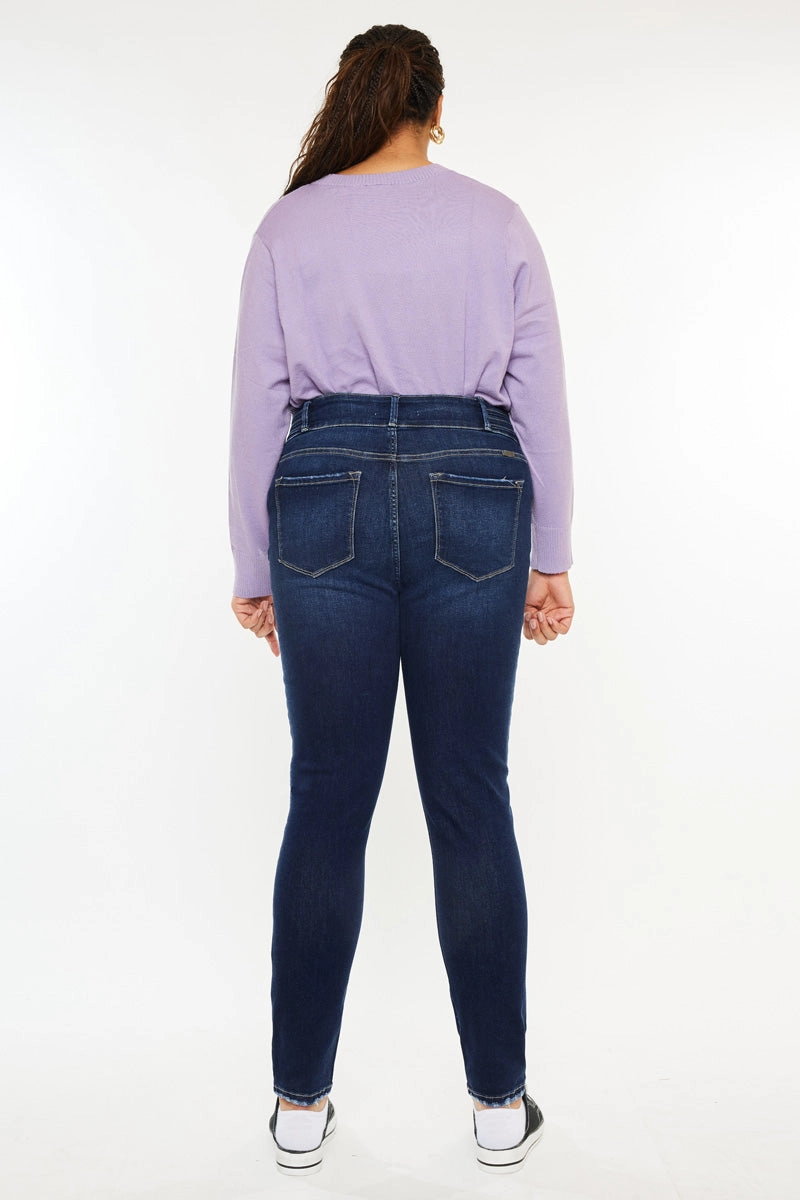 Taly High Rise Super Skinny Jeans (Plus Size)