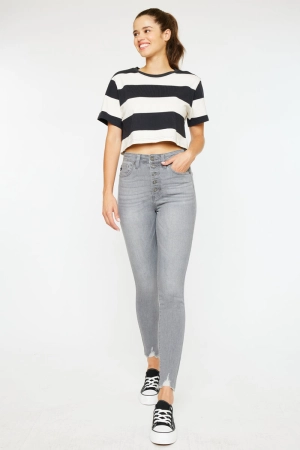 Tamara High Rise Ankle Skinny Jeans