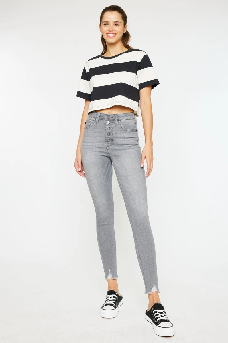 Tamara High Rise Ankle Skinny Jeans