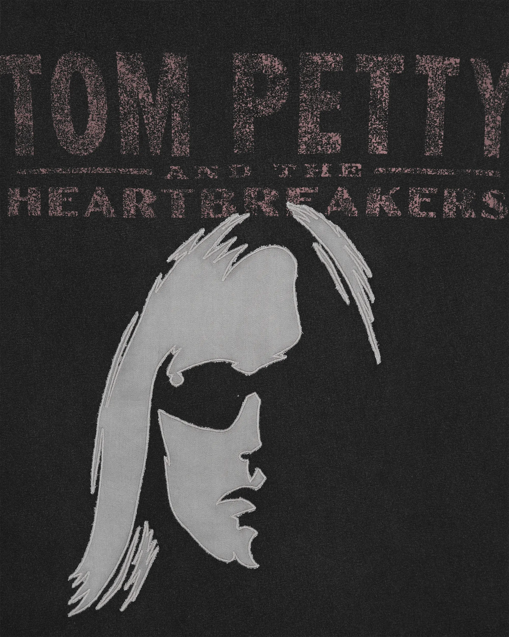 Tom Petty Applique T-Shirt