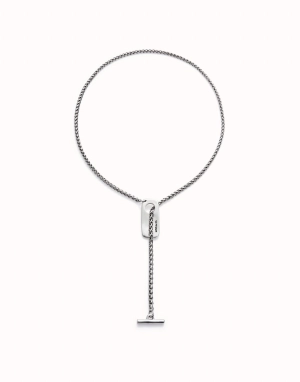 UNOde50 T-Bar Chain Necklace