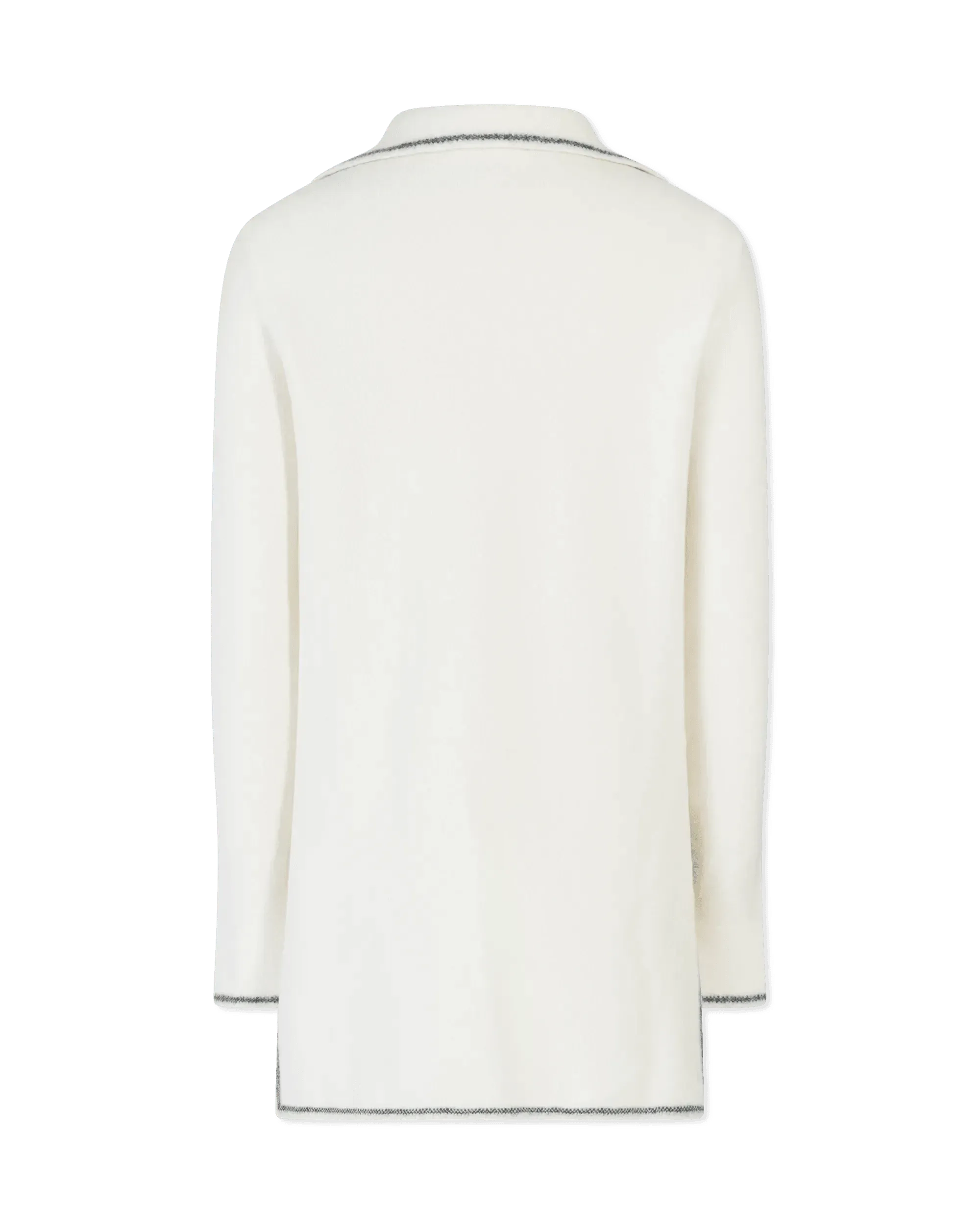 V-Neck Collar Long Sleeve Sweater