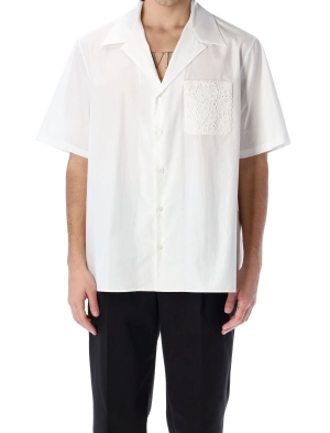 Valentino Logo Printed Short-Sleeved Shirt