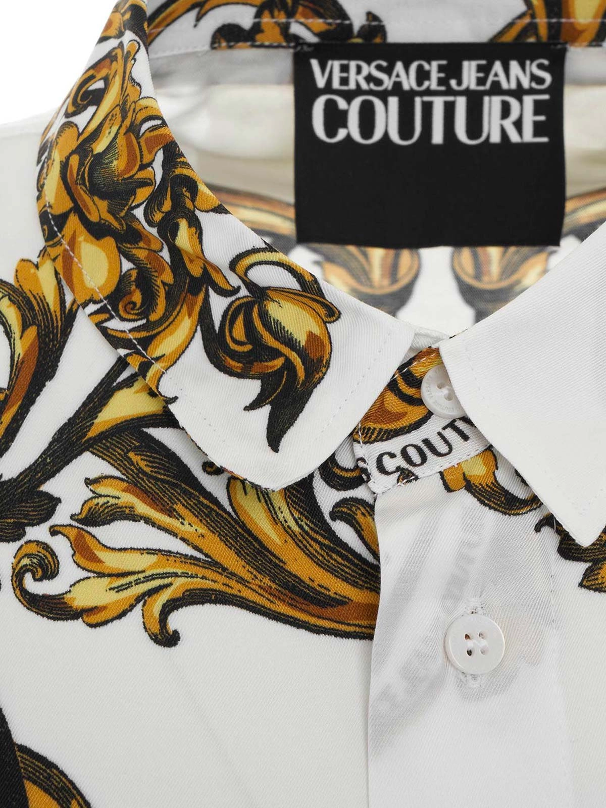 Versace Jeans Couture Graphic-Print Buttoned Shirt