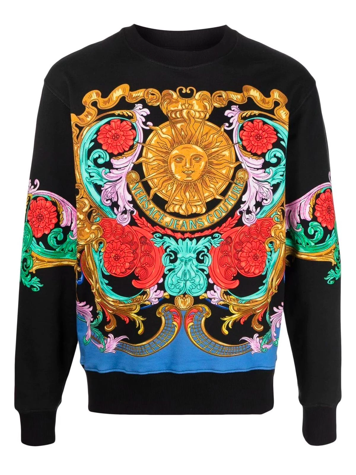 Versace Jeans Couture Graphic Printed Crewneck Sweatshirt