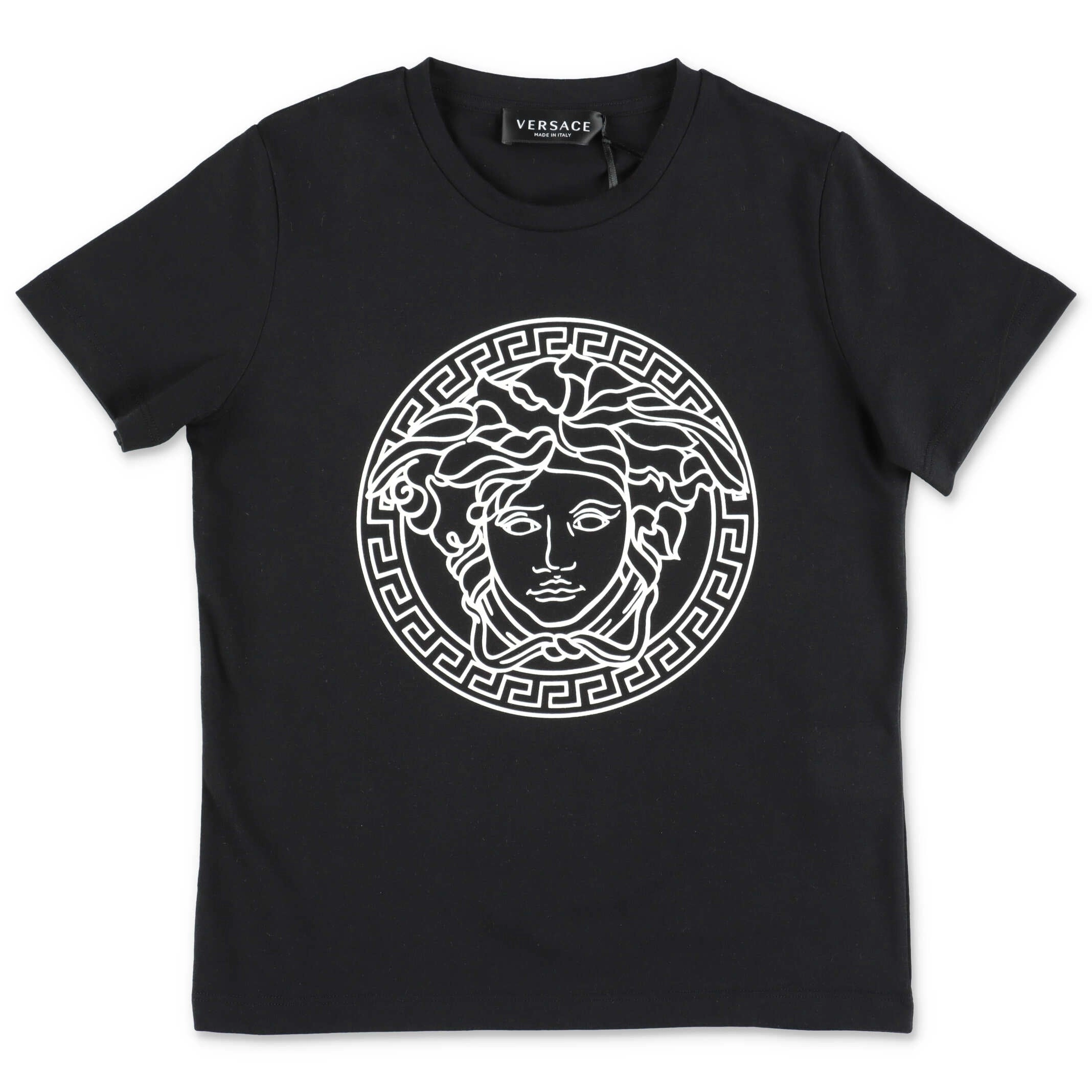 Versace Kids Medusa Printed Crewneck T-Shirt