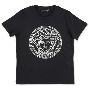 Versace Kids Medusa Printed Crewneck T-Shirt