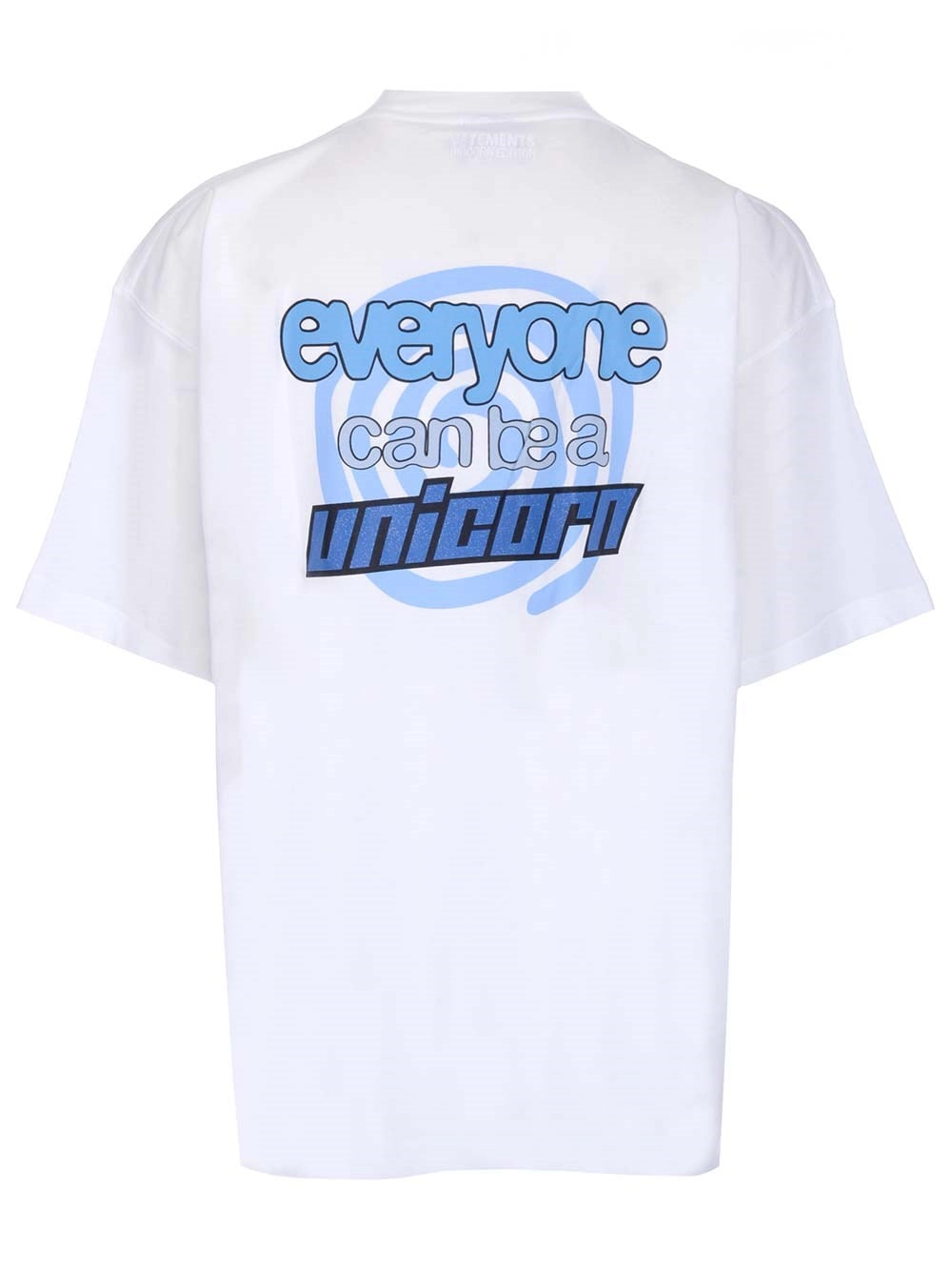 Vetements Graphic Printed Crewneck T-Shirt