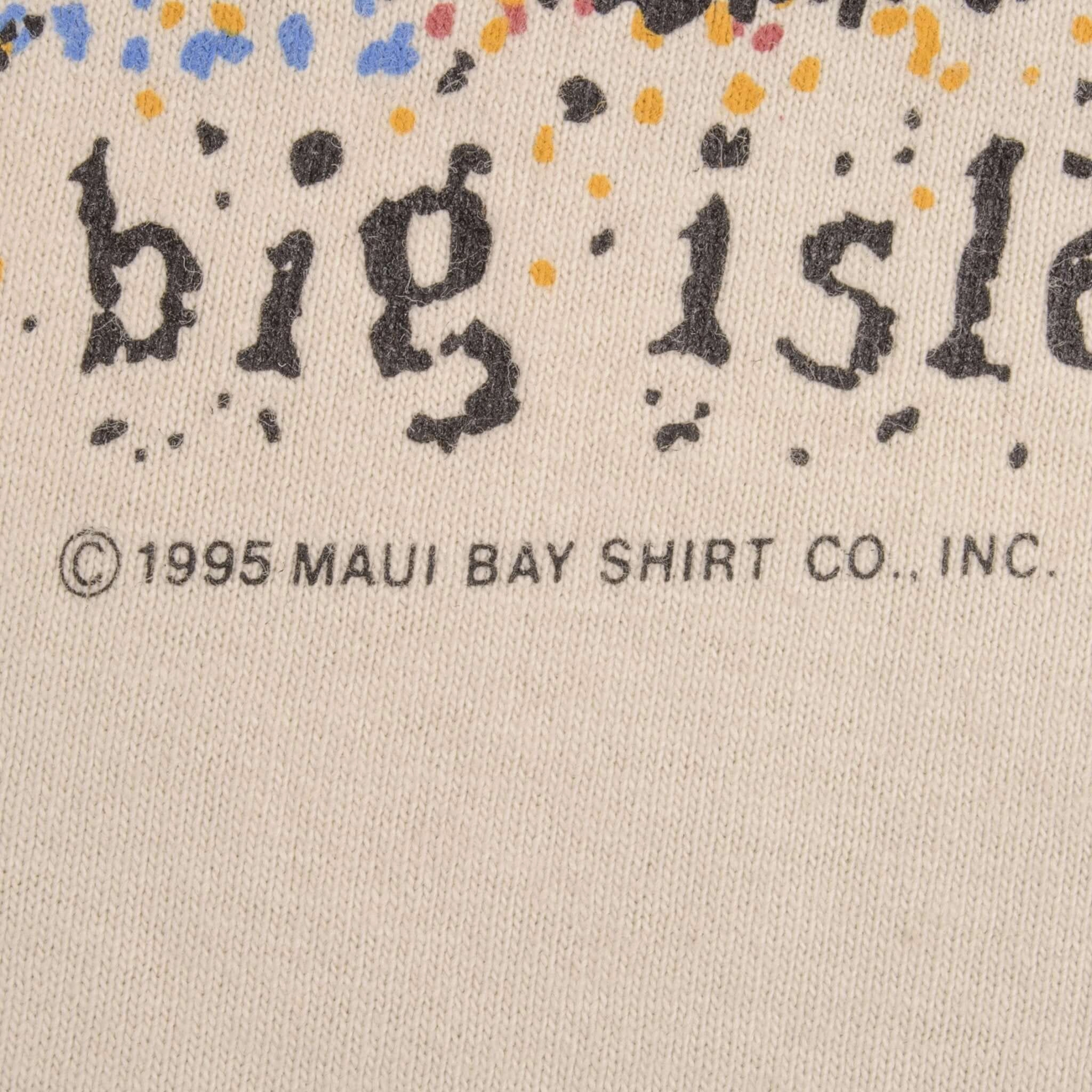 VINTAGE HAWAII SHARK GRAPHIC 1995 TEE SHIRT SIZE XL MADE IN USA