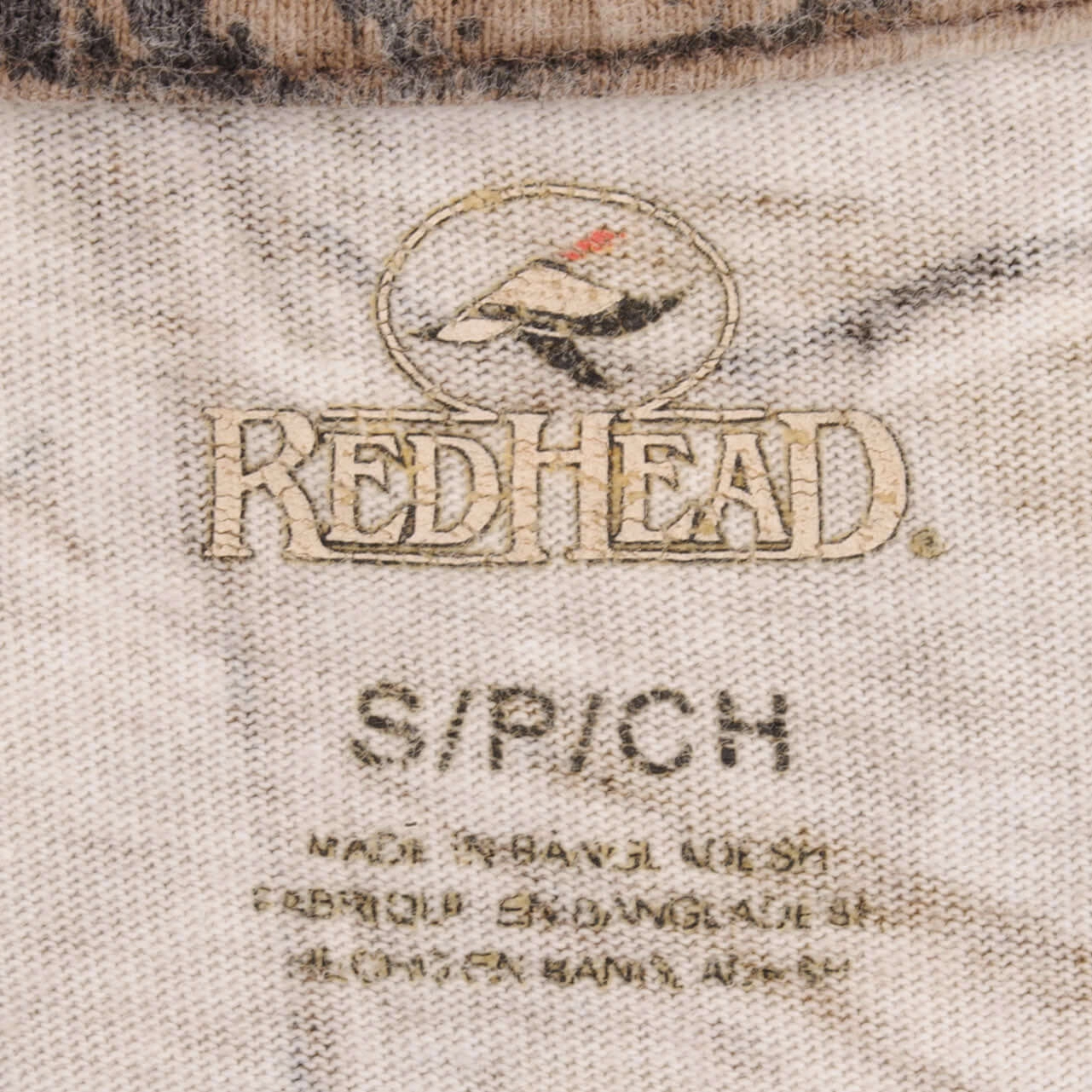 VINTAGE HUNTING REALTREE CAMO LONG SLEEVE POCKET TEE SHIRT SIZE SMALL