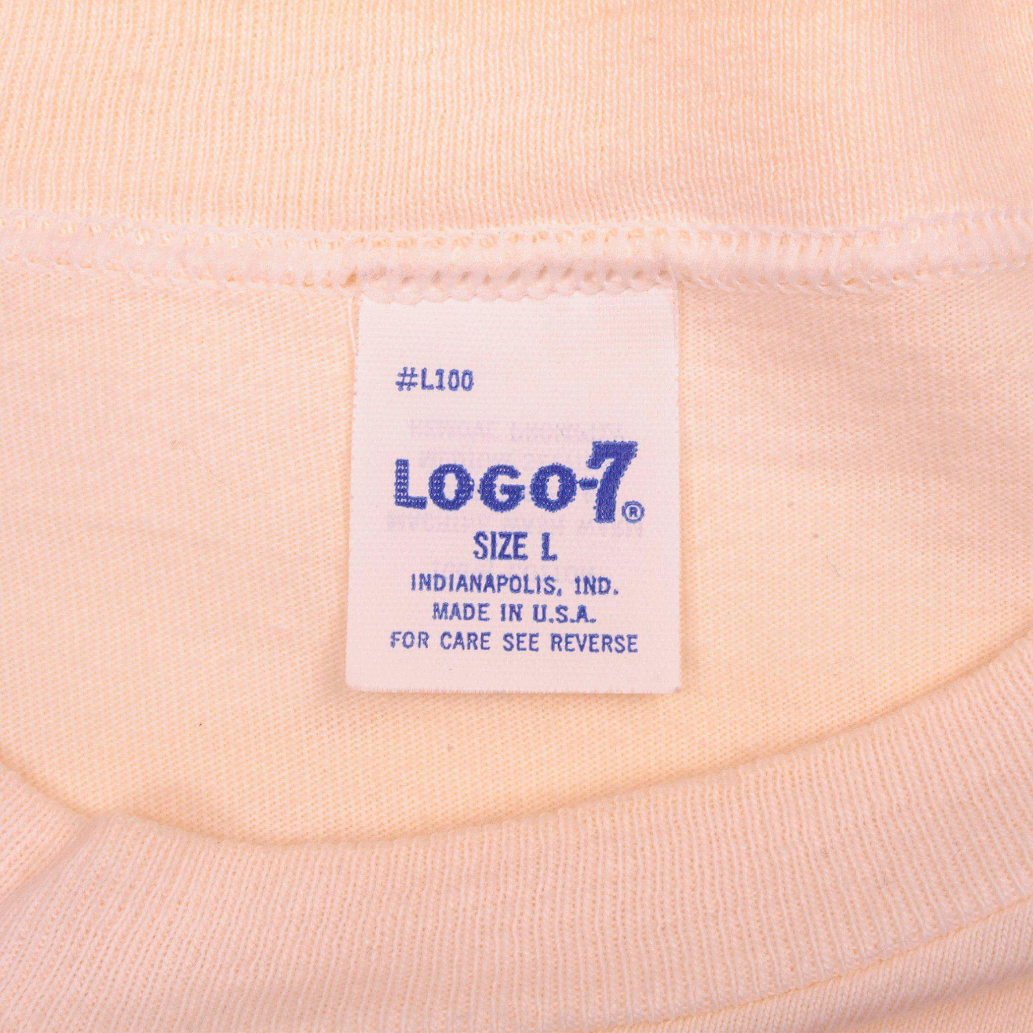 VINTAGE NFL LOS ANGELES RAMS LONG SLEEVES TEE SHIRT EARLY 1980s SIZE MEDIUM MADE IN USA