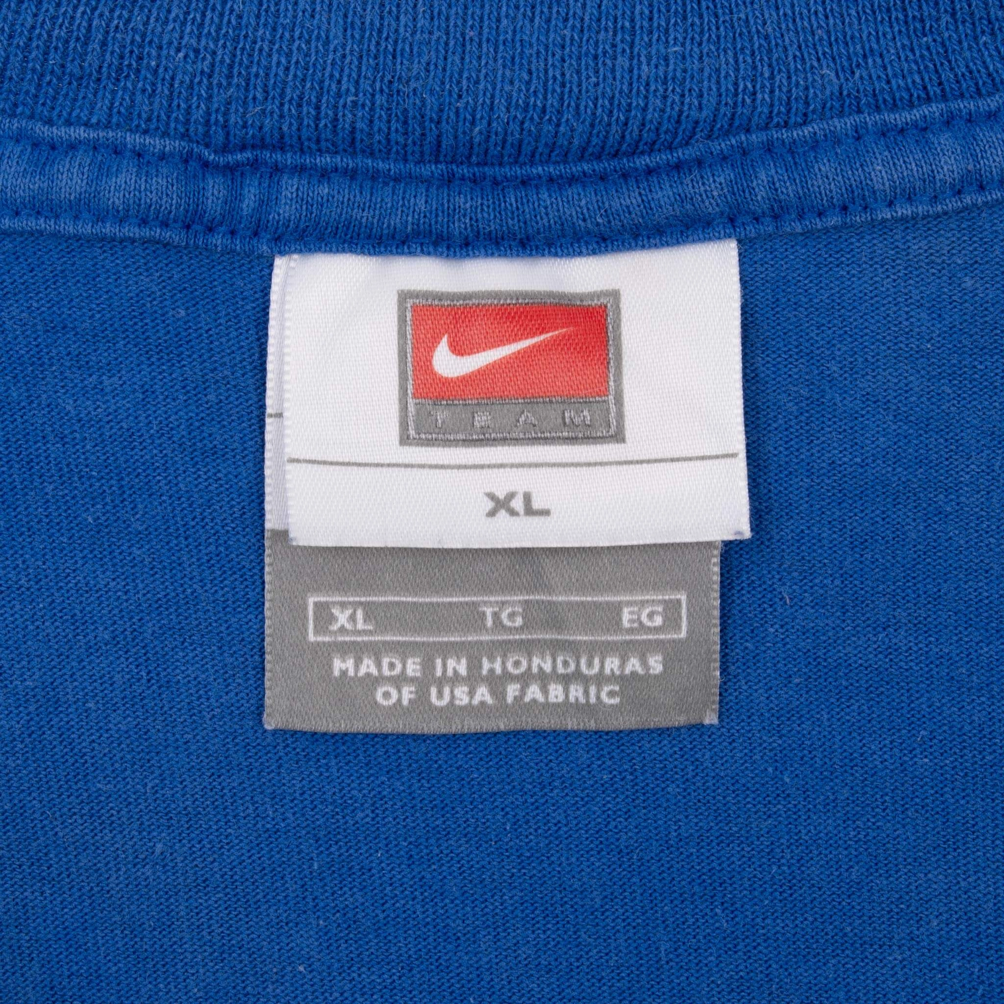VINTAGE NIKE NCAA KANSAS JAYHAWKS LONG SLEEVE TEE SHIRT 2000S SIZE XL