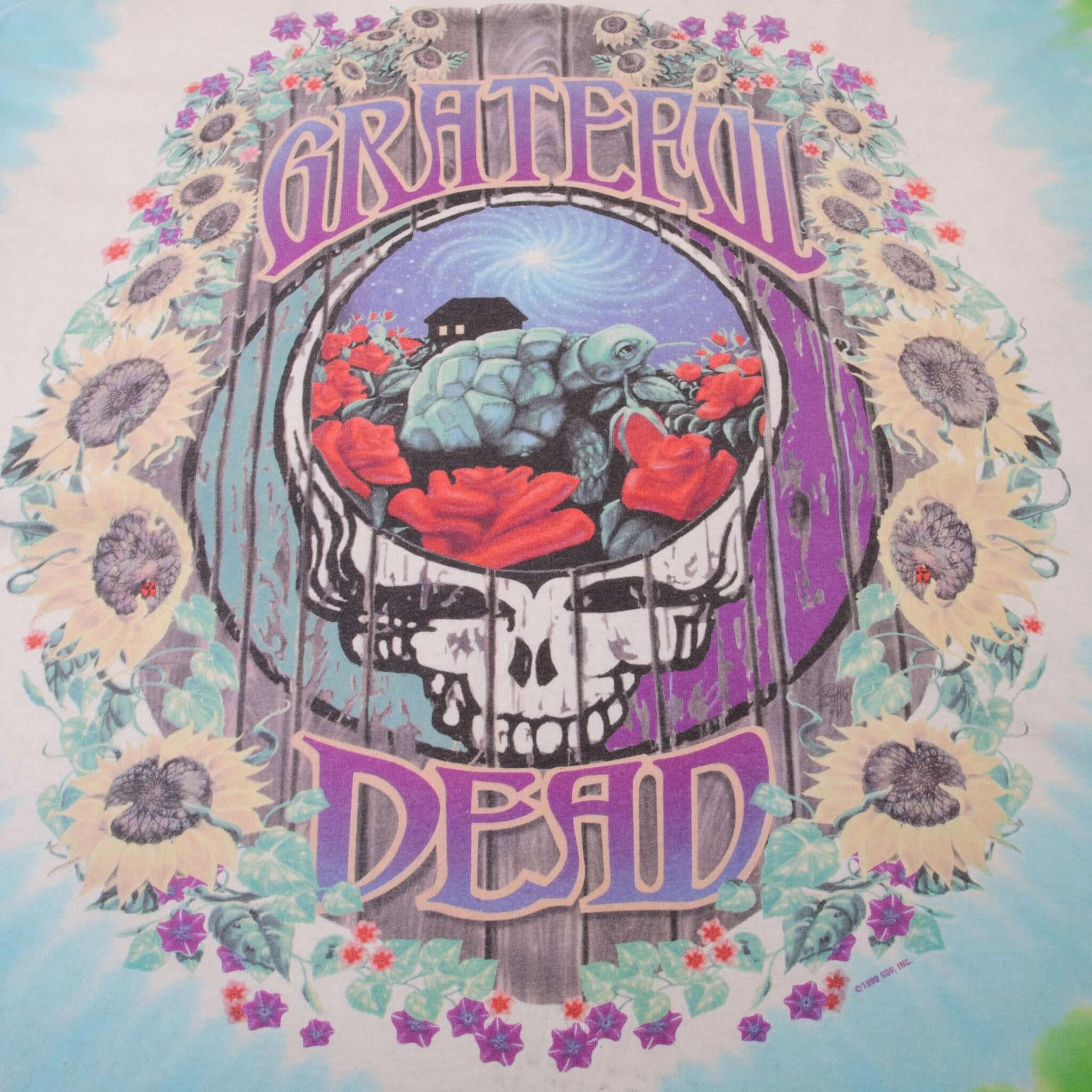 VINTAGE TIE DYE GRATEFUL DEAD LONG SLEEVE TEE SHIRT 1999 SIZE XL
