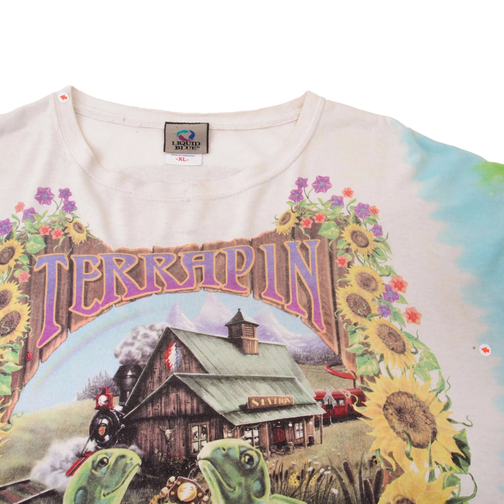 VINTAGE TIE DYE GRATEFUL DEAD LONG SLEEVE TEE SHIRT 1999 SIZE XL
