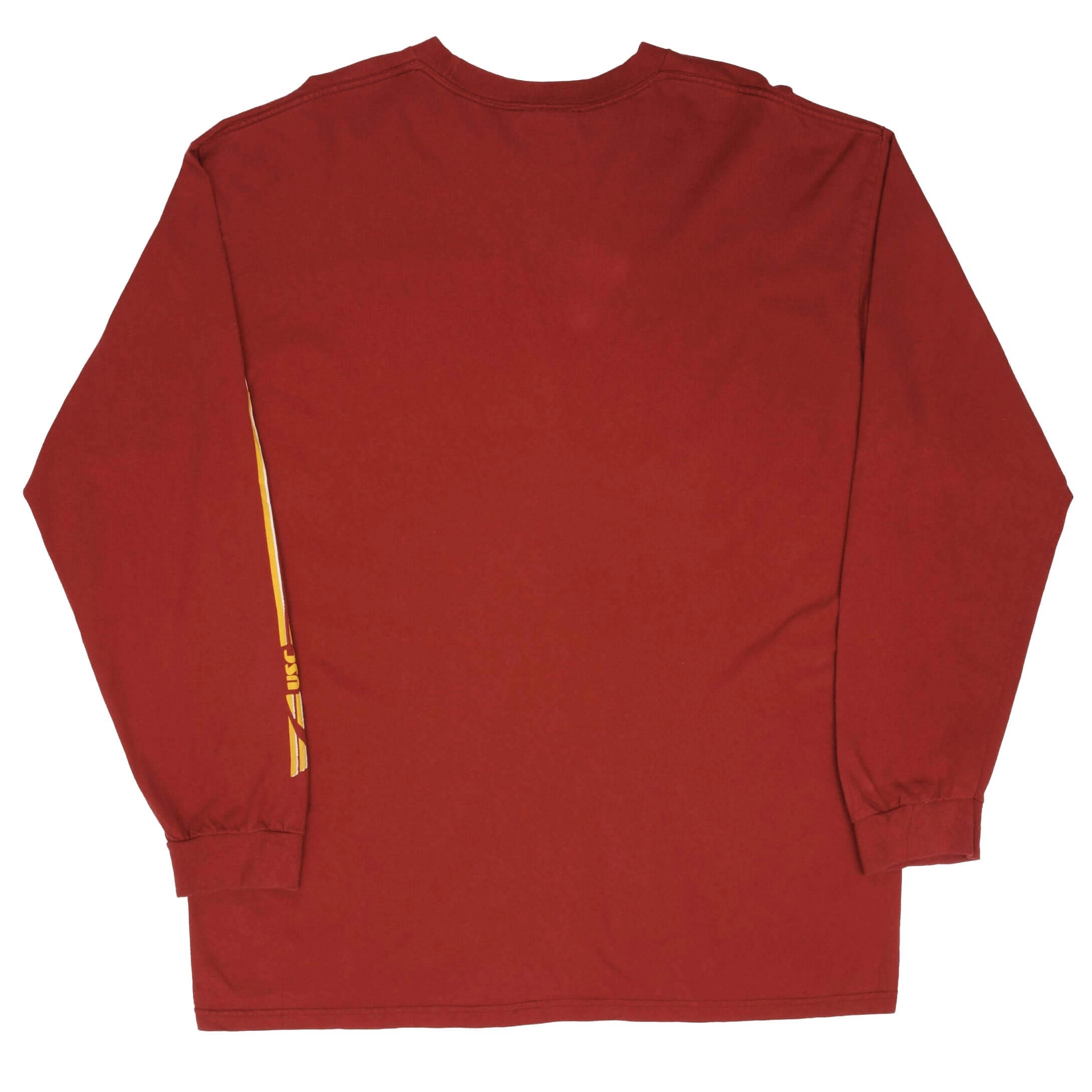 VINTAGE USC TROJANS NIKE CENTER SWOOSH LONG SLEEVE TEE SHIRT 2000S SIZE XL