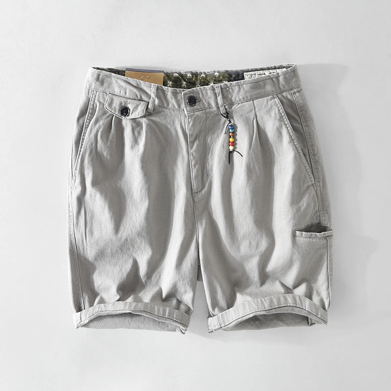 West Louis™ Summer Big Pocket Cotton Short