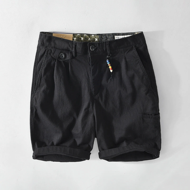 West Louis™ Summer Big Pocket Cotton Short