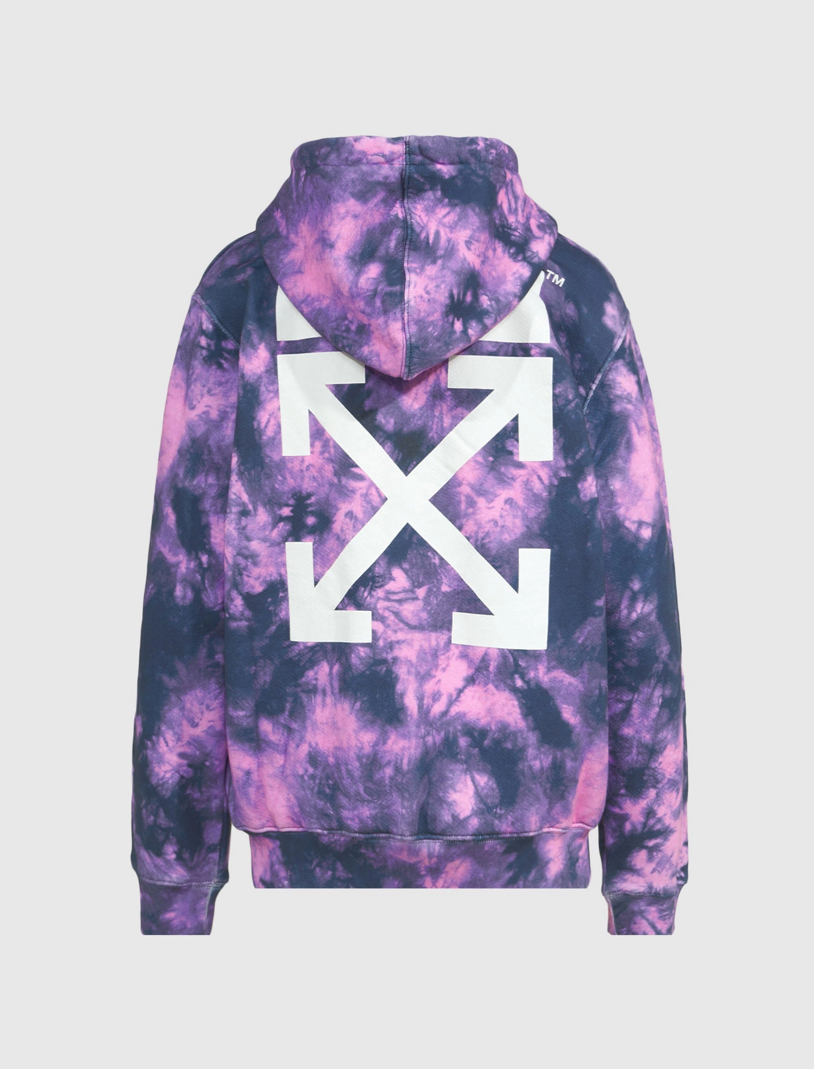 WOMEN'S TIE DYE ARROW HOODIE