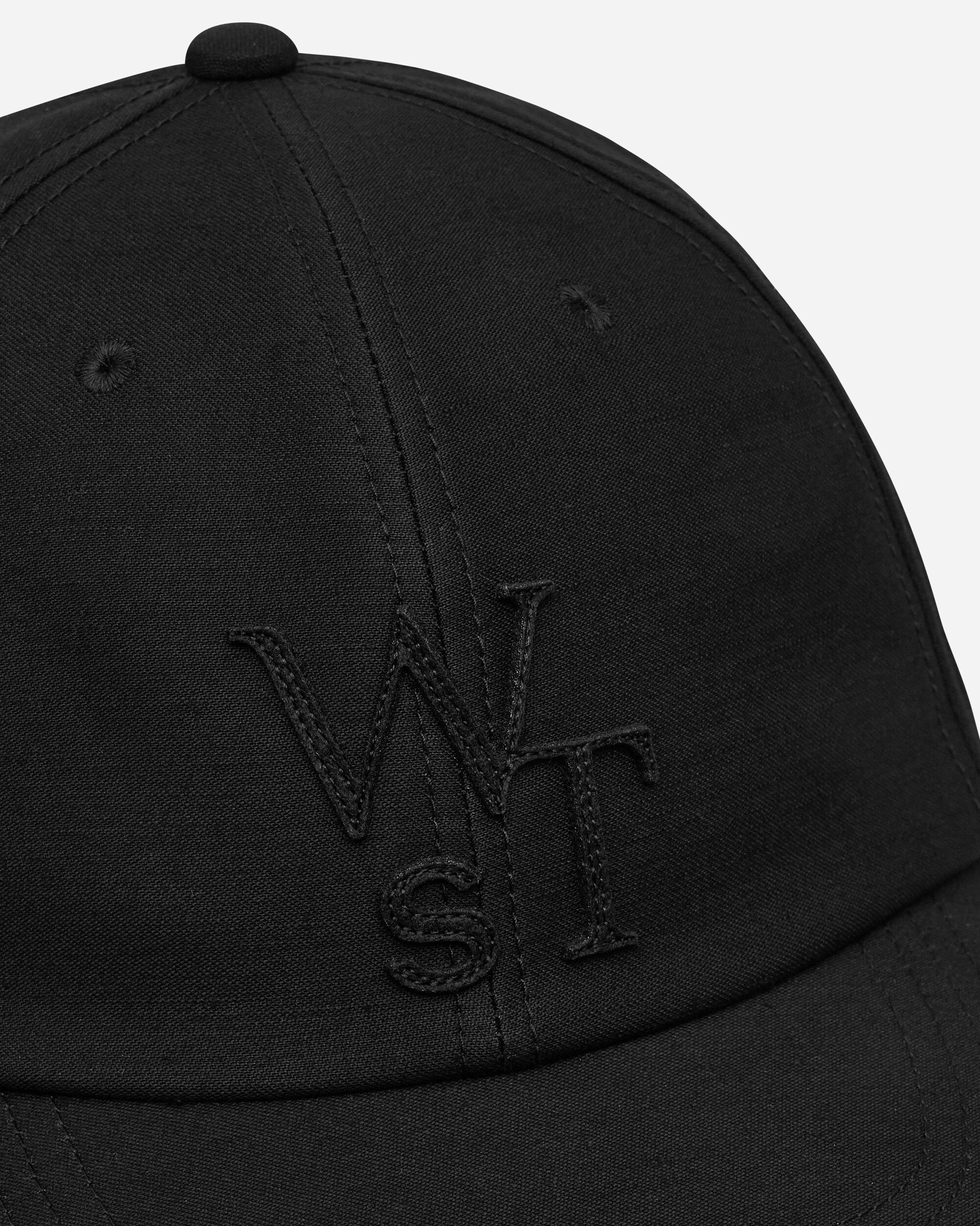 WTAPS Cotton Back Satin 01 Cap Black