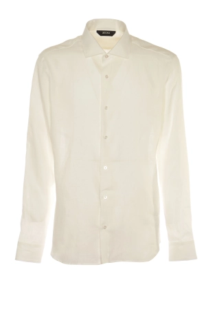 Z Zegna Buttoned Long-Sleeved Shirt
