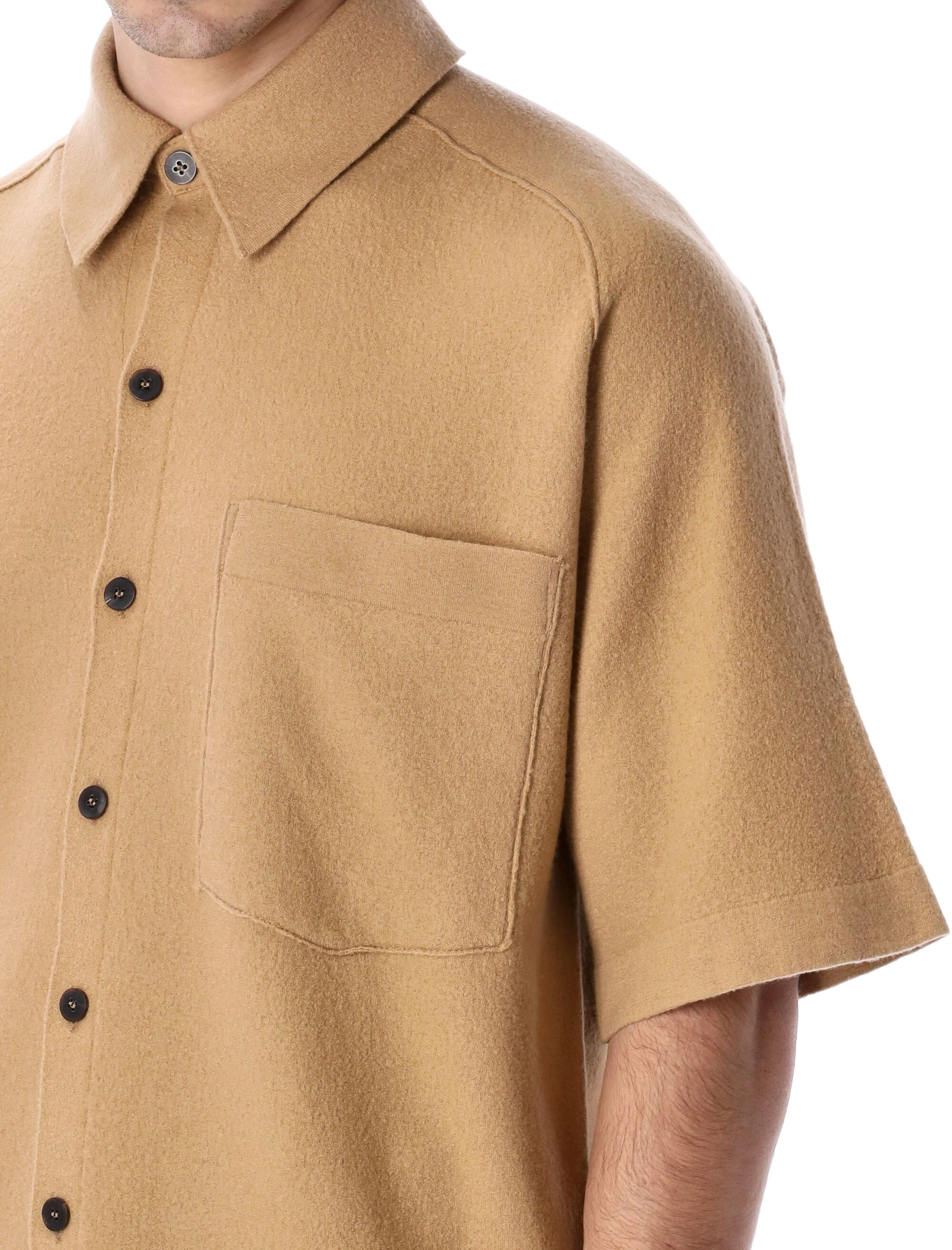 Z Zegna Buttoned Long-Sleeved Shirt