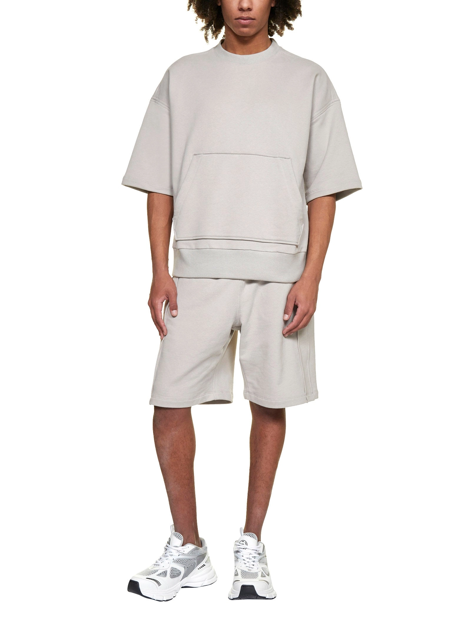 Z Zegna Crewneck Short-Sleeved Sweatshirt